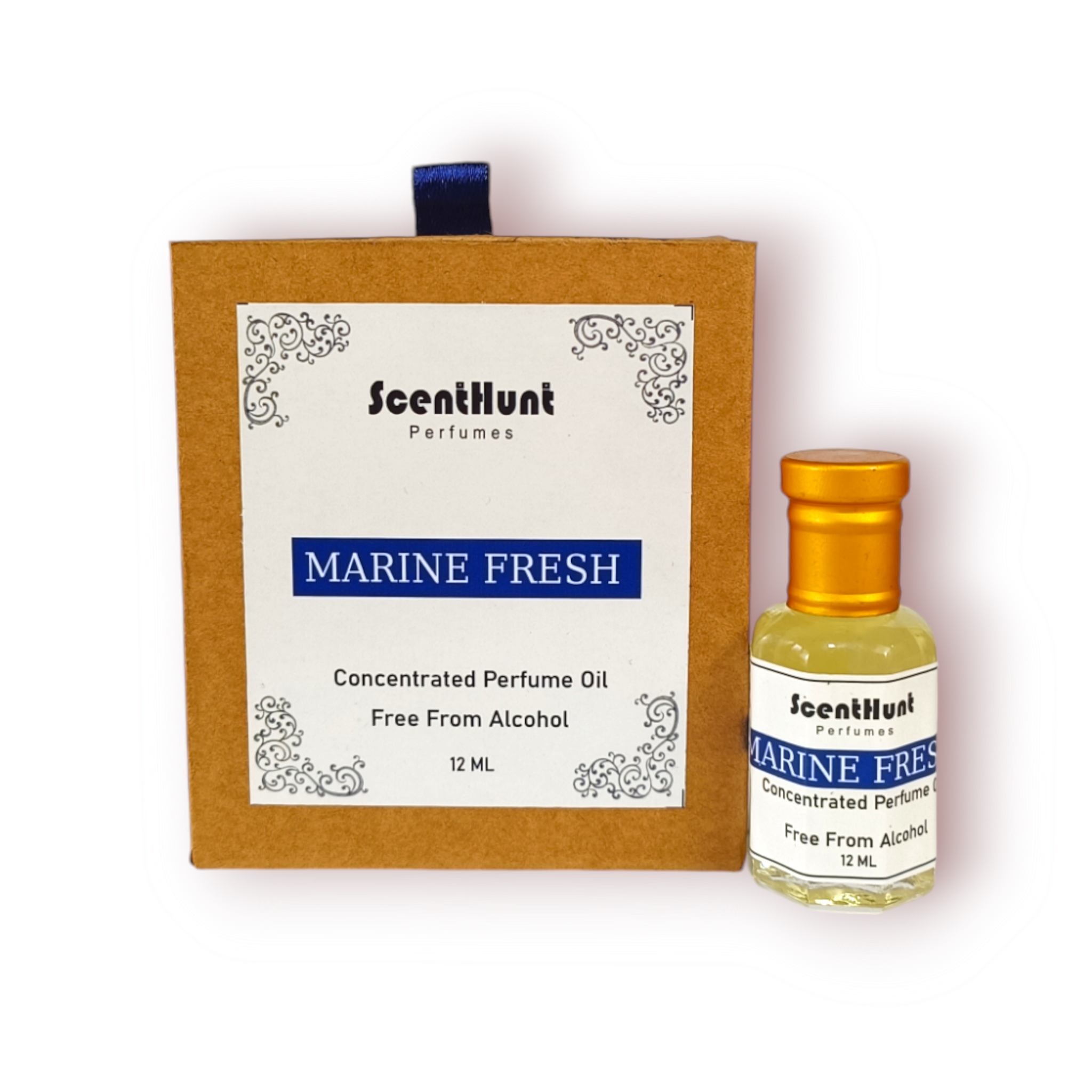 Scent Hunt Perfumes Marine Fresh Perfume Oil 12 ml.